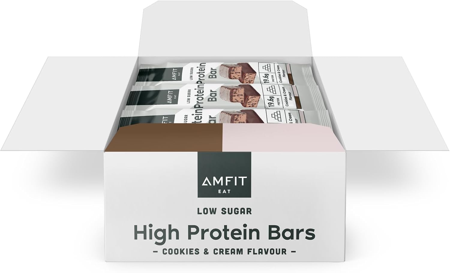 Amfit Protein Riegel Cookies & Cream 12er Pack