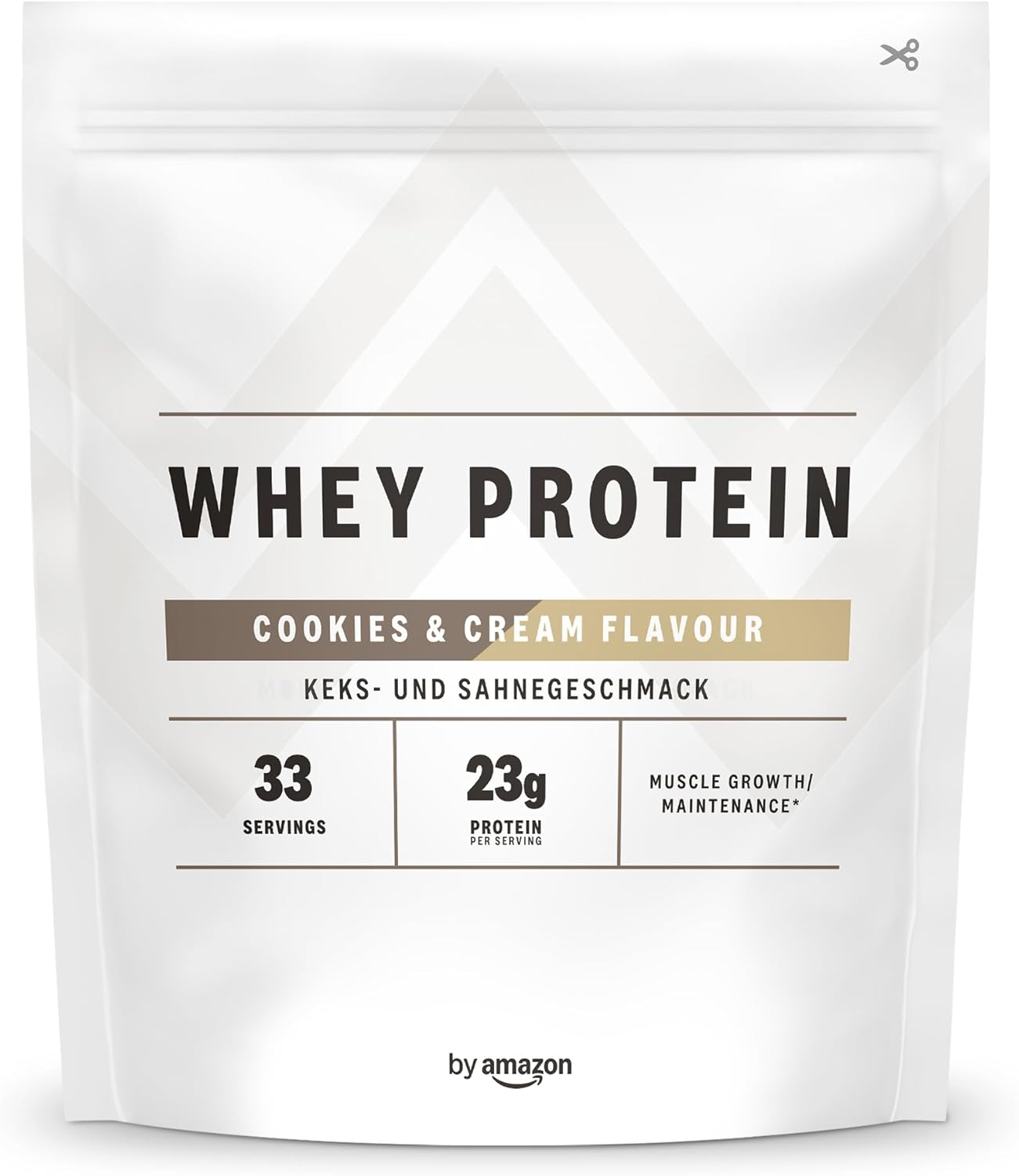 Amfit Whey Protein 1kg Cookies & Cream